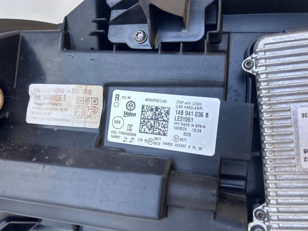 Frontscheinwerfer VW 14B941036B LED Rechts Scheinwerfer Headlight SCH5293232873ud