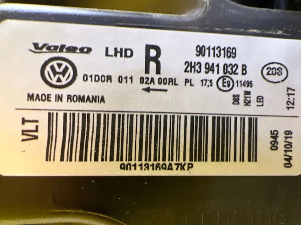 Frontscheinwerfer VW Amarok 2H3941032B Xenon Rechts Scheinwerfer Headlight SCH1495970488fz