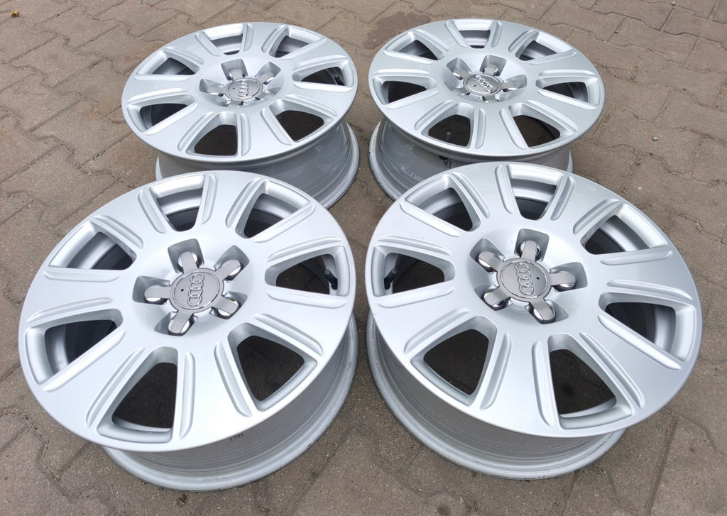 4x Alufelge 16 Zoll 6.5" 5x112 33ET Glanz Silber 8U0601025Q Audi A6 C6 B6 B7 FEL9013544337xd