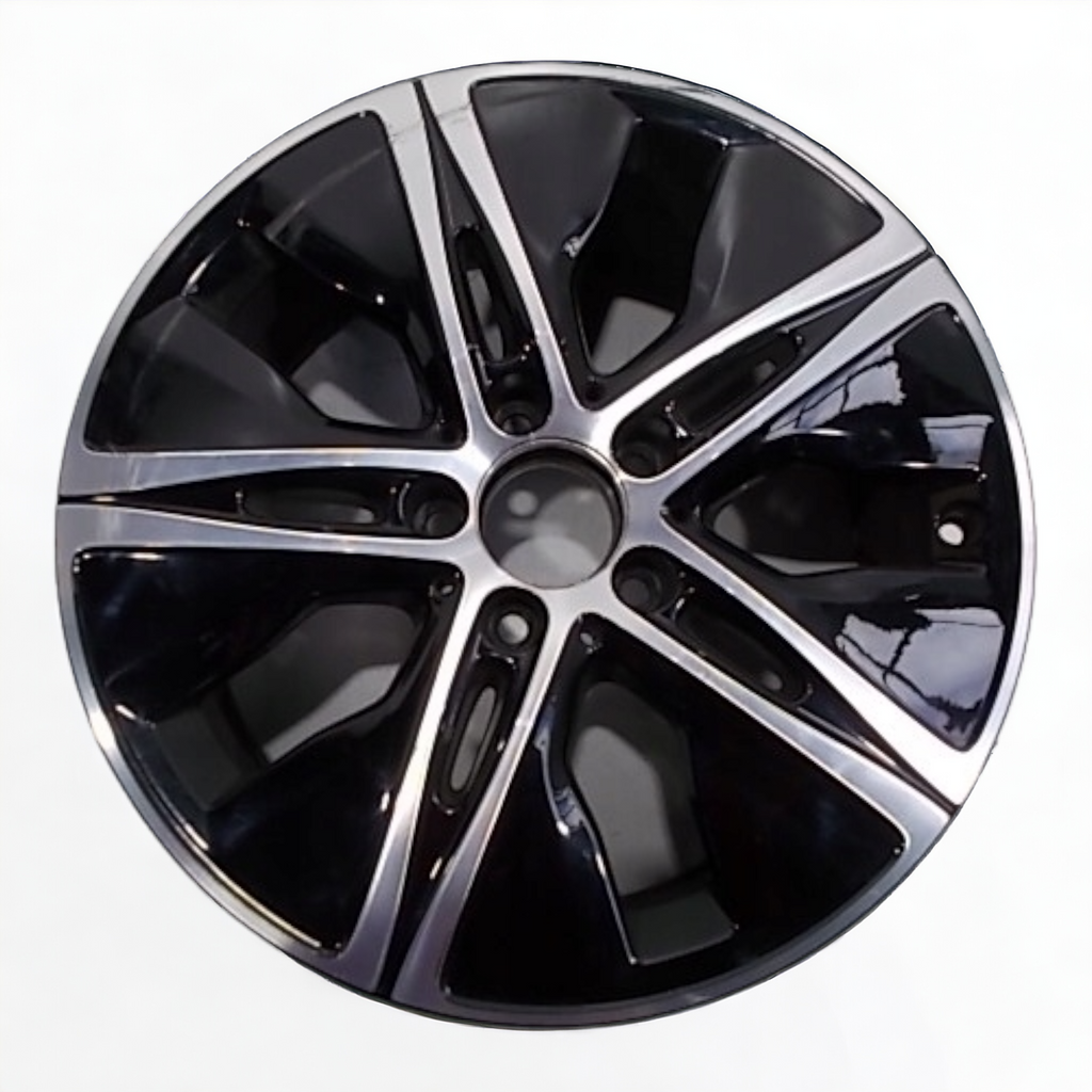 1x Alufelge 17 Zoll 7.0" 5x112 48,5ET Glanz A2054019000 Mercedes-Benz Rim Wheel