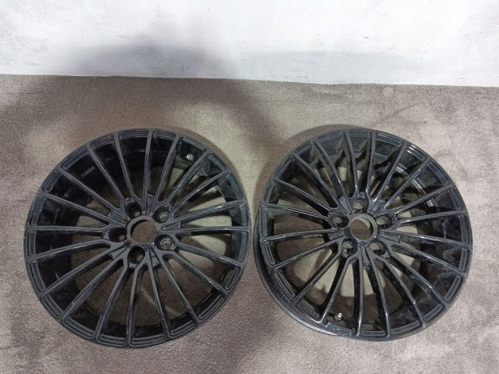 1x Alufelge 18 Zoll 8.0" 5x112 45ET Glanz Graphit Mg Rim Wheel FEL1859493899pg