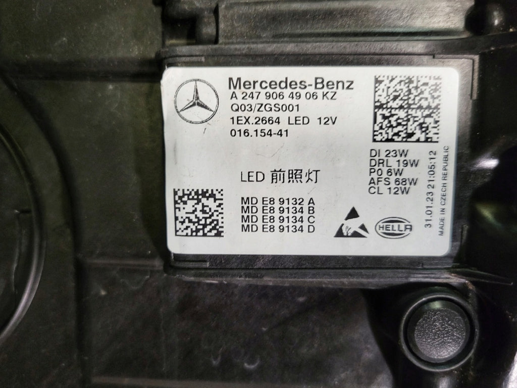 Frontscheinwerfer Mercedes-Benz Gla H247 A2479064906 LED Links Headlight SCH4387376792nq