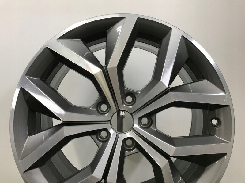 1x Alufelge 18 Zoll 7.5" 5x112 45ET Glanz Graphit 5F0601025N Mg Rim Wheel FEL9776553320rk