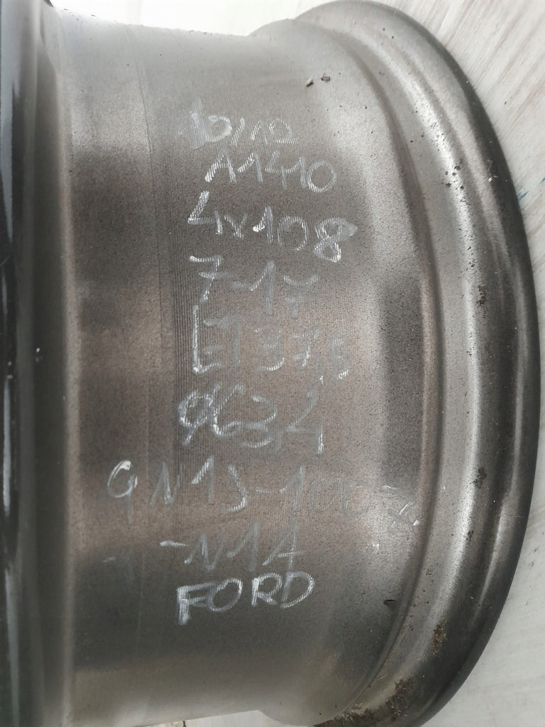 1x Alufelge 17 Zoll 7.0" 4x108 37 5ET Glanz Schwarz GN1J-1007-N1A Ford I FEL5290167796nx