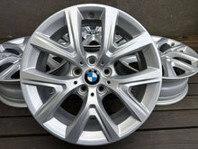 Load image into Gallery viewer, 4x Alufelge 17 Zoll 6.5" 5x112 39ET Glanz Silber 6856076 BMW X1 F48 Rim Wheel FEL7050000420nu