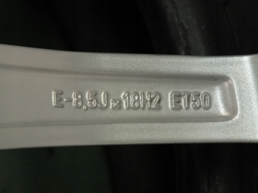 1x Alufelge 18 Zoll 8.5" 5x112 50ET Glanz Silber 8S0601025M Audi Rim Wheel FEL7945477987ga