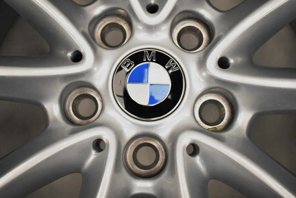 4x Alufelge 17 Zoll 7.5" 5x112 52ET Glanz Silber 6856061 BMW F45 F39 X1 F48 FEL6441222059qb