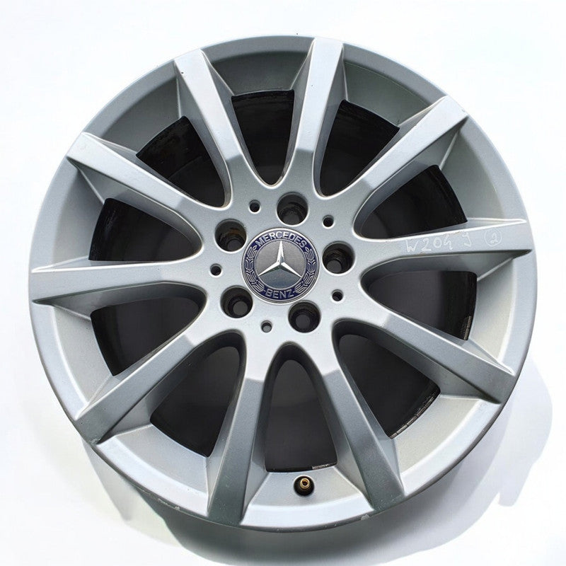 1x Alufelge 17 Zoll 7.5" 5x112 47ET Mercedes-Benz W204 Rim Wheel