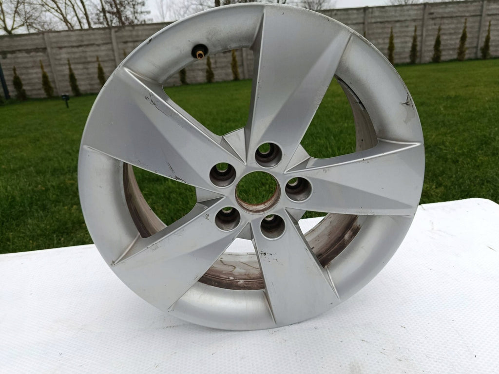 1x Alufelge 15 Zoll 5J0601025AB Skoda Roomster Fabia I Rim Wheel FEL7267319659zo