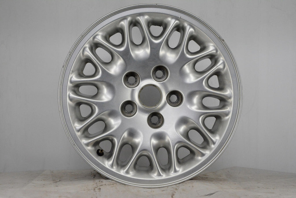 1x Alufelge 16 Zoll 7.0" 5x120.65 Glanz Silber MNF6113AB Jaguar Rim Wheel