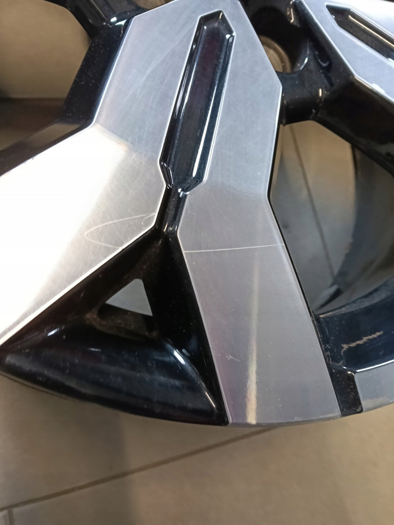 1x Alufelge 17 Zoll 6.5" 5x114.3 50ET Glanz Schwarz 403005180R 403004311R Dacia FEL7331131304ah