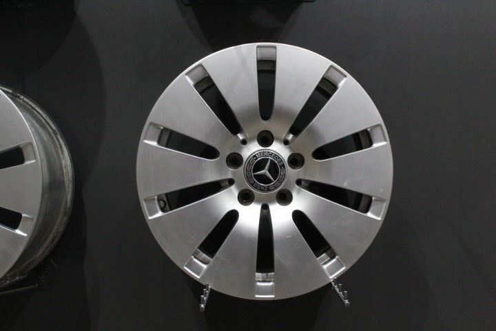 4x Alufelge 16 Zoll 6.5" 5x112 38ET A2054010100 Mercedes-Benz W204 Rim Wheel FEL2045609116px