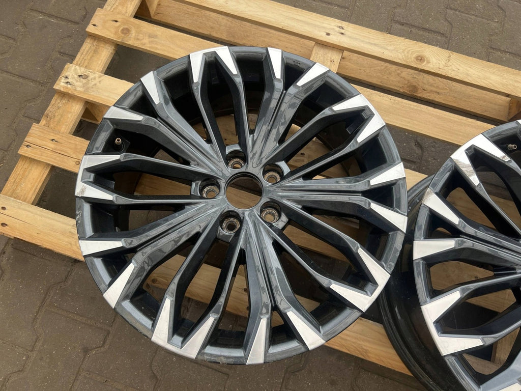 1x Alufelge 19 Zoll 5x114.3 Nissan Qashqai I J12 Rim Wheel FEL1203434999ch