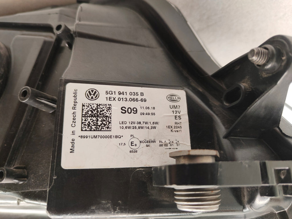 Frontscheinwerfer VW Golf 5G1941035B Full LED Links Scheinwerfer Headlight SCH4949272423ey