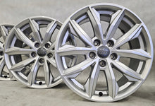 Load image into Gallery viewer, 4x Alufelge 17 Zoll 7.0" 5x112 34ET Glanz Silber 80A601025 Audi Q5 Rim Wheel FEL9307695319cq