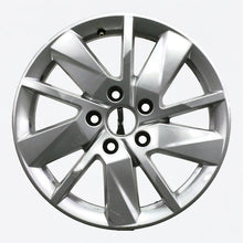 Load image into Gallery viewer, 1x Alufelge 16 Zoll 6.5&quot; 5x112 48ET Glanz Silber 2K7601025 Vw Rim Wheel