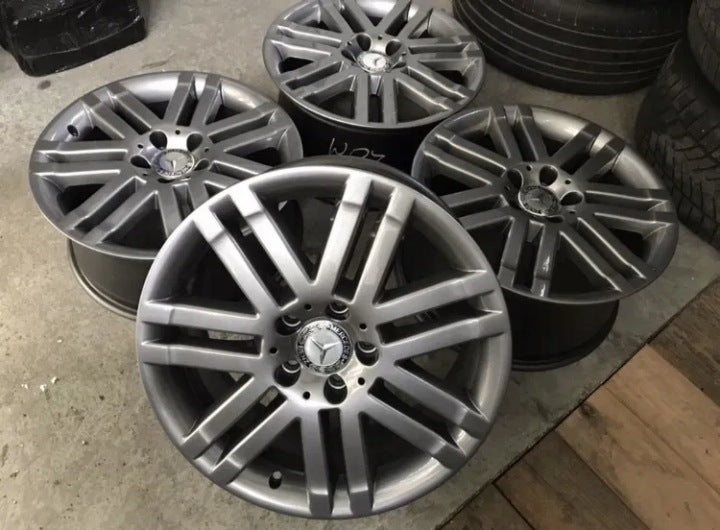 4x Alufelge 17 Zoll 7.5" 5x112 47ET W2044010502 Mercedes-Benz W204 Rim Wheel FEL8590328118fd