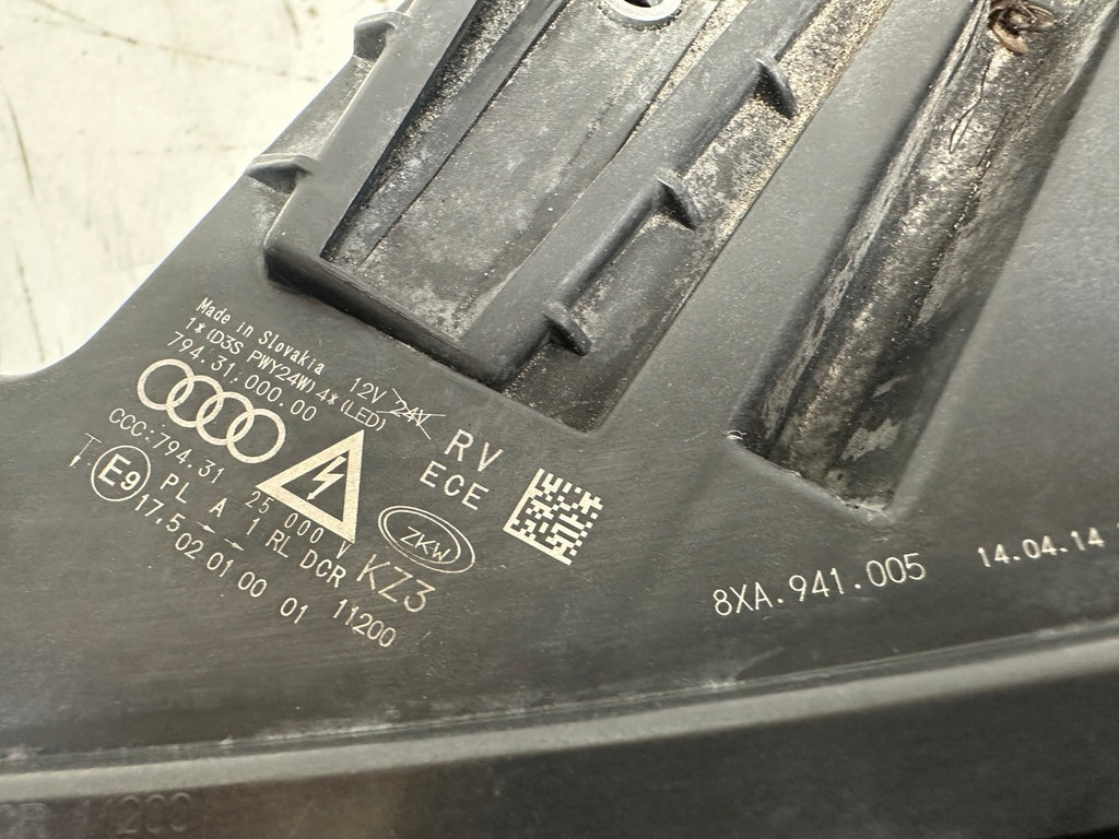 Frontscheinwerfer Audi A1 8XA941005 Xenon FALSE Scheinwerfer Headlight SCH4739002406dq