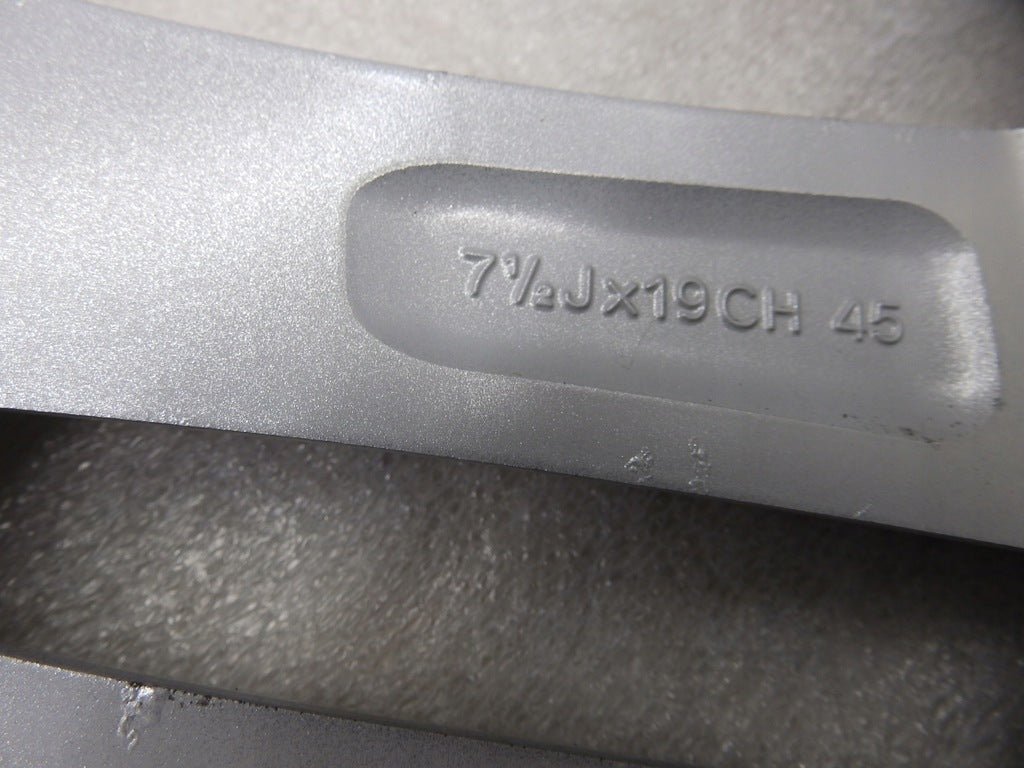 1x Alufelge 19 Zoll 7.5" 5x108 45ET Silber GX73-1007-NB Jaguar F-Type Rim Wheel FEL2620111001mf