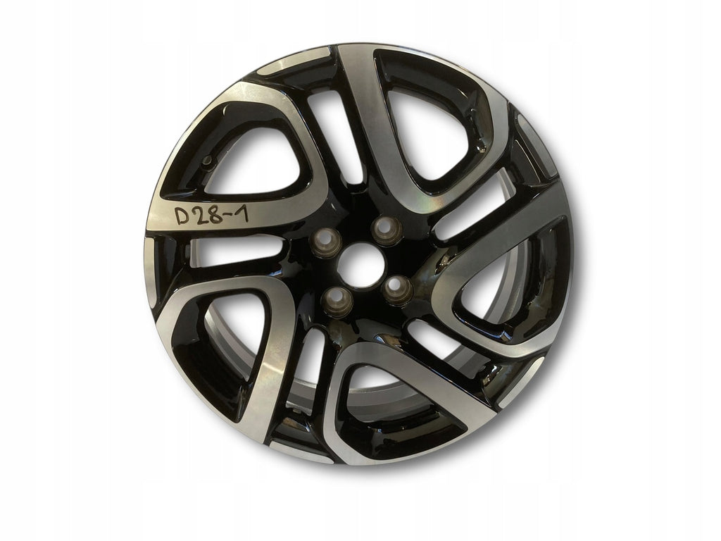 1x Alufelge 17 Zoll 6.5" 4x100 40ET 403005415R Renault Captur Clio 1 Rim Wheel