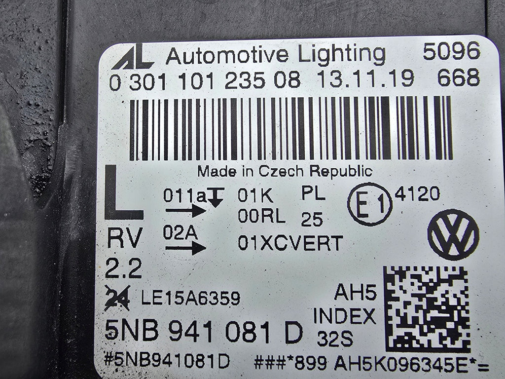 Frontscheinwerfer VW Tiguan 5NB941081D Full LED Links Scheinwerfer Headlight SCH4544540618oy