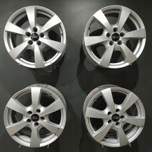 Load image into Gallery viewer, 4x Alufelge 17 Zoll 7.5" 5x112 37ET Silber P50775507 Audi B8 Rim Wheel FEL7580673242db