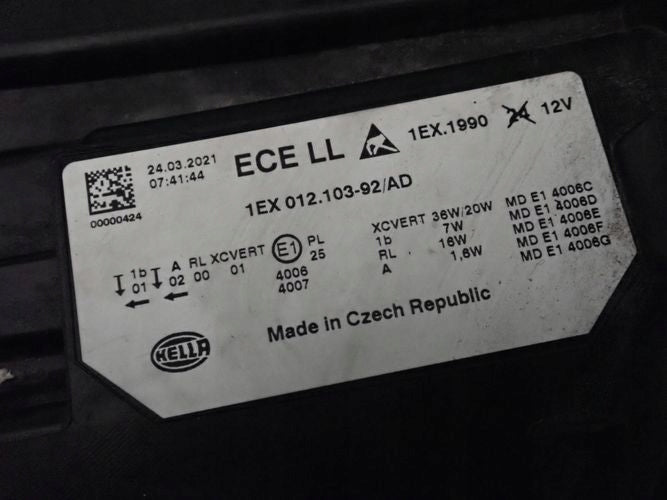 Frontscheinwerfer BMW 3 F30 F31 1EX012103-92AD LED Rechts Scheinwerfer Headlight SCH7860482681uu