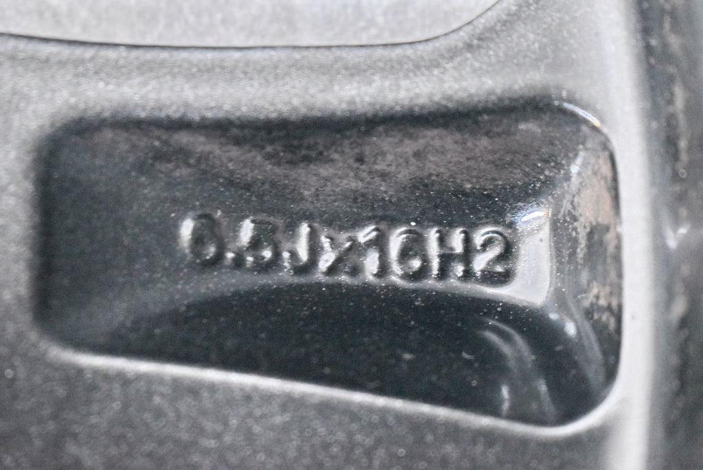 1x Alufelge 16 Zoll 6.5" 4x108 37,5ET Matt Grau GN15-B2B Ford Fiesta Ecosport