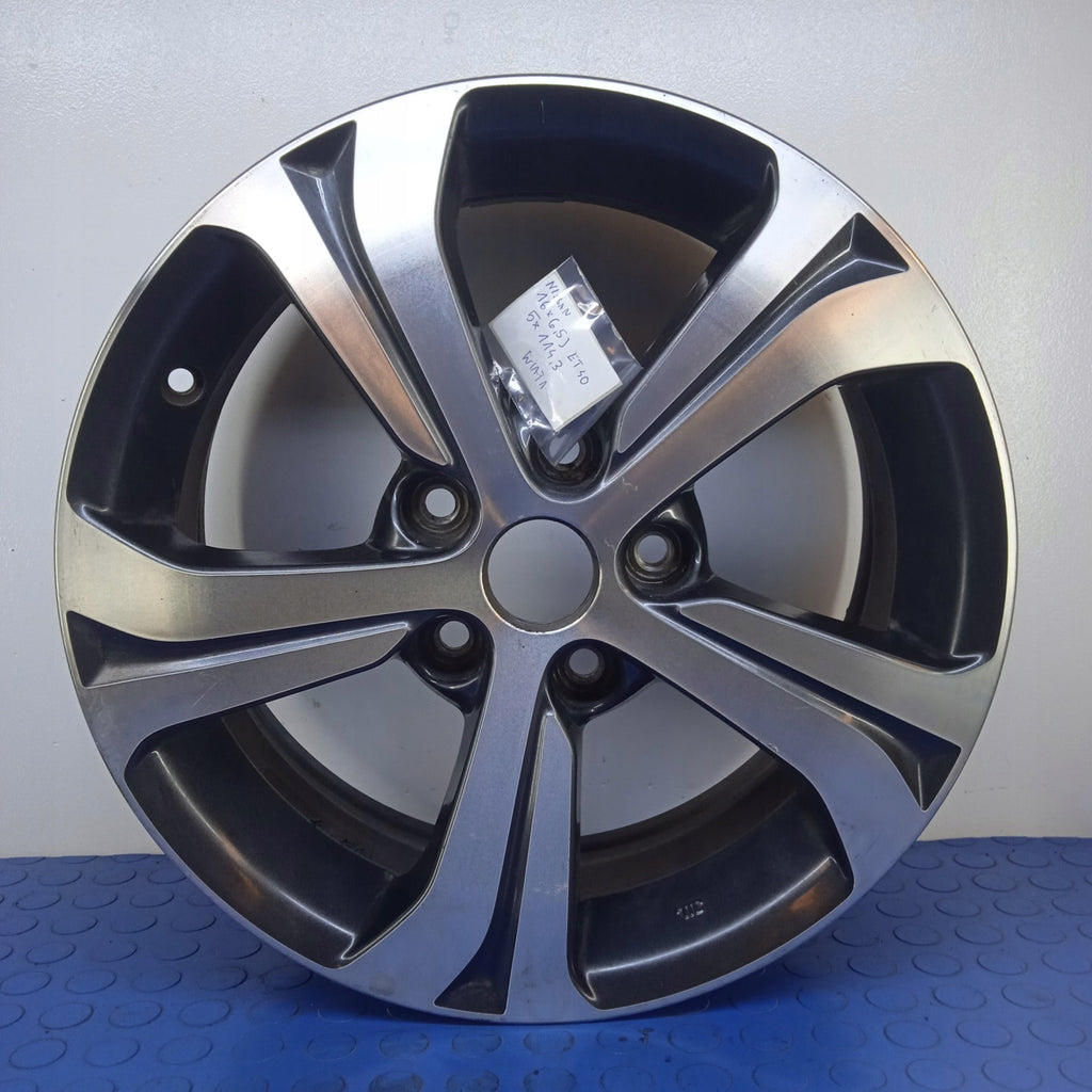 1x Alufelge 16 Zoll 6.5" 5x114.3 Nissan Qashqai I Pulsar Rim Wheel FEL3217759657nd