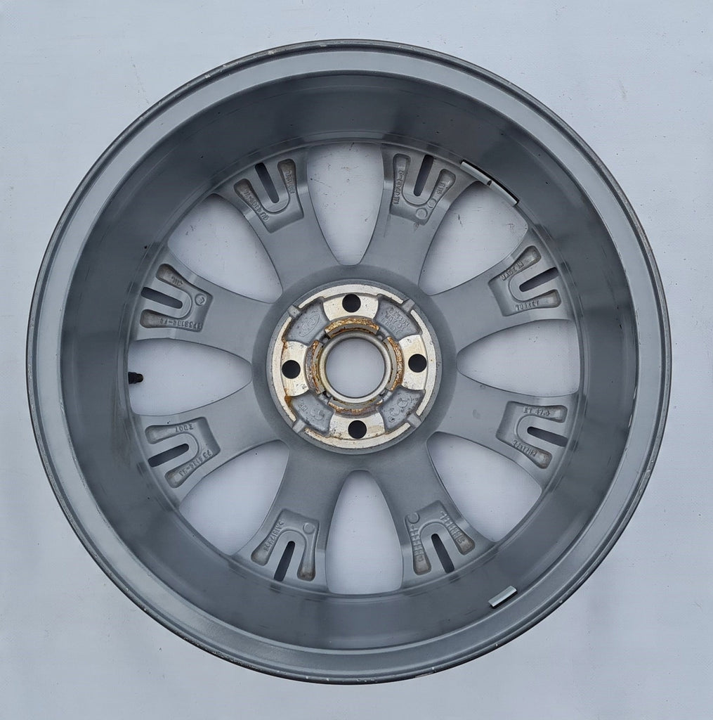 1x Alufelge 17 Zoll 7.0" 4x108 47,5ET Glanz Silber Ford Fiesta Rim Wheel