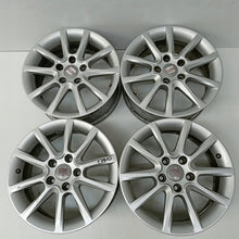 Load image into Gallery viewer, 4x Alufelge 16 Zoll 6.5" 5x112 50ET Glanz Silber 5P0601025J Seat Altea Rim Wheel FEL5838016141sz
