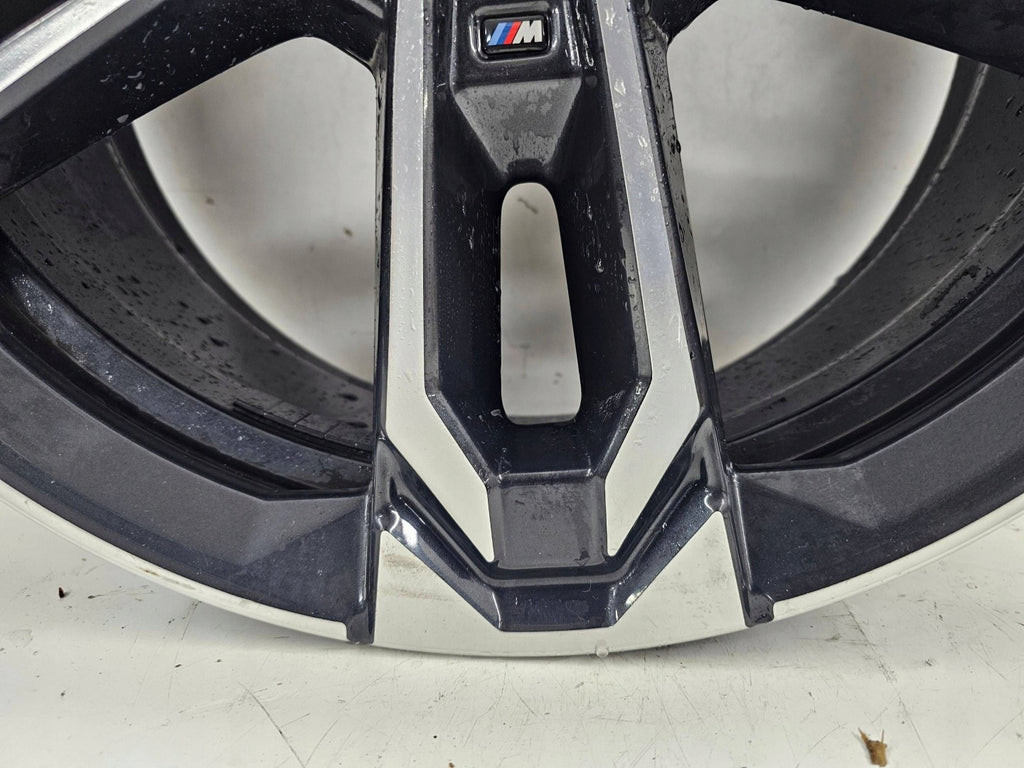1x Alufelge 19 Zoll 46ET Glanz Schwarz 6898051 BMW X1 Rim Wheel FEL1922603604bx