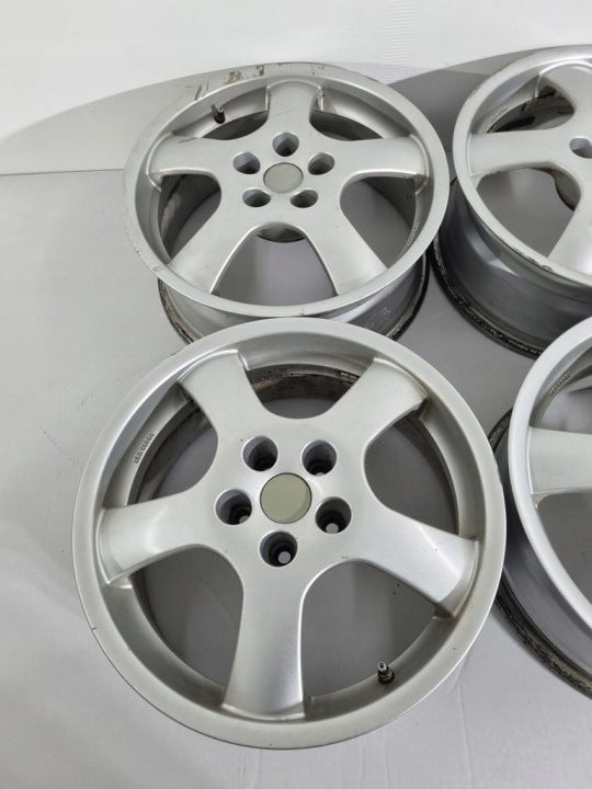 4x Alufelge 17 Zoll 7.0" 5x108 38ET Glanz Silber 03560520000 Citroën I Rim Wheel FEL2178516942ui