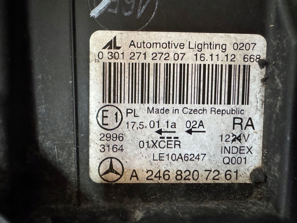 Frontscheinwerfer Mercedes-Benz A2468207161 Xenon Ein Stück (Rechts oder Links) SCH4178183441an