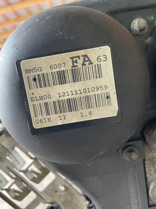 Motor Ford Fiesta II Fbd BM5G 1.6 97PS 71kW Benzin Engine Unkomplett MOT1750012318ky