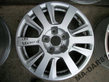 Load image into Gallery viewer, 1x Alufelge 16 Zoll 7.0&quot; 5x112 42ET Glanz Silber 4F0601025CF Audi A6 C6