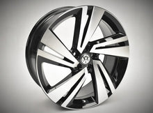 Laden Sie das Bild in den Galerie-Viewer, 4x Alufelge 18 Zoll 7.0" 5x100 39ET Glanz Schwarz 2GM601025 VW T-Cross Rim Wheel FEL4421429375sk