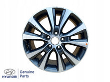 Load image into Gallery viewer, 1x Alufelge 17 Zoll 7.0" 5x114.3 53ET Glanz Grau 52910-G4300 Hyundai Ix35 Mg FEL2068060565ev