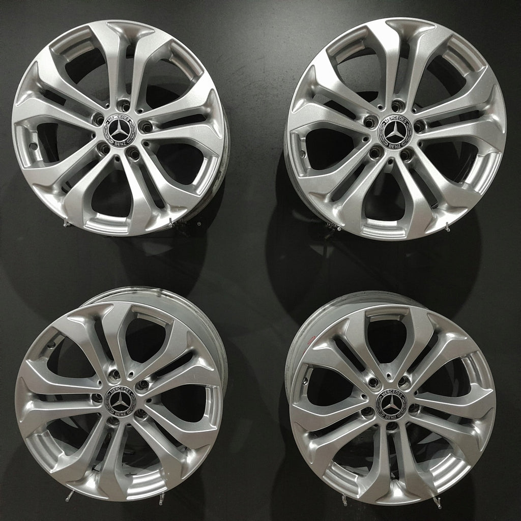4x Alufelge 17 Zoll 7.5" 5x112 36ET A2534010600 Mercedes-Benz Glc X253 Rim Wheel FEL9761322943uu