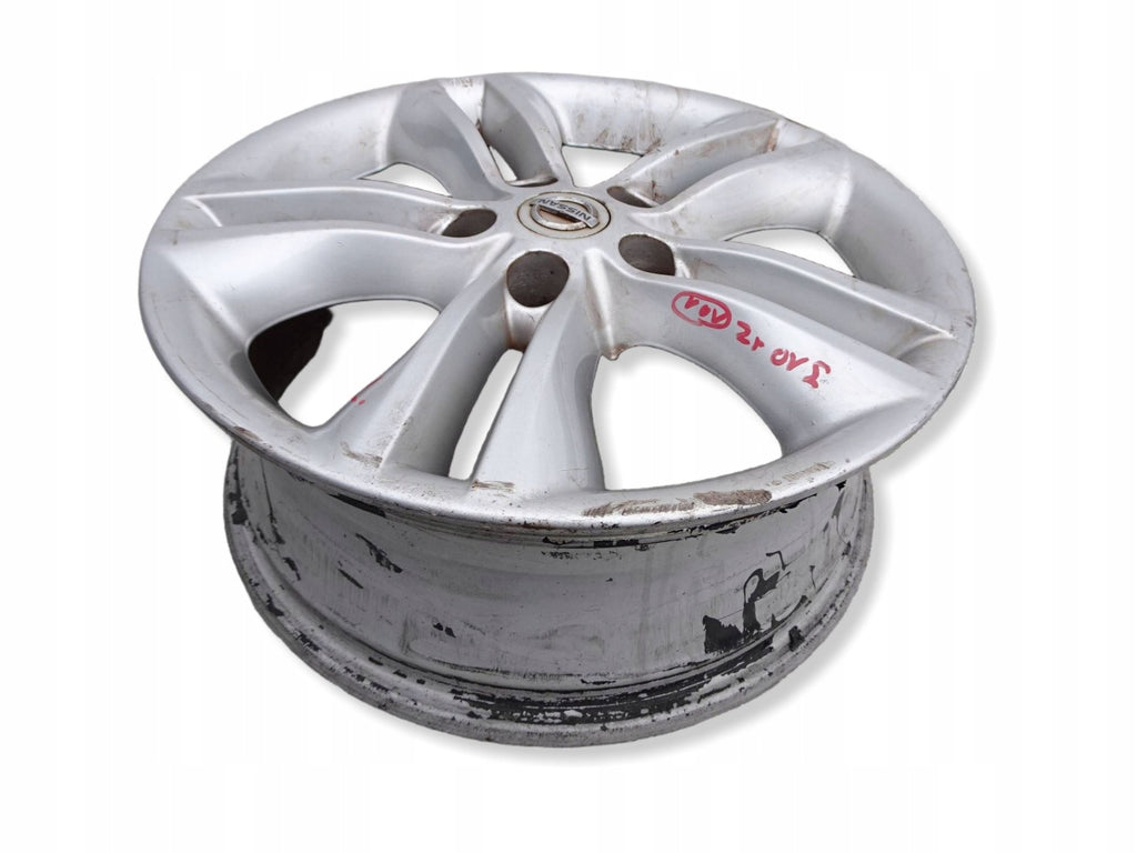 1x Alufelge 17 Zoll 36K3J5 Nissan Qashqai I J10 Rim Wheel FEL8596403373kn