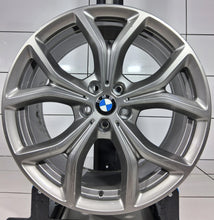 Laden Sie das Bild in den Galerie-Viewer, 1x Alufelge 19 Zoll 9.0" 5x112 38ET Glanz Graphit 6883752 BMW G05 G06 Rim Wheel FEL3637175558tr
