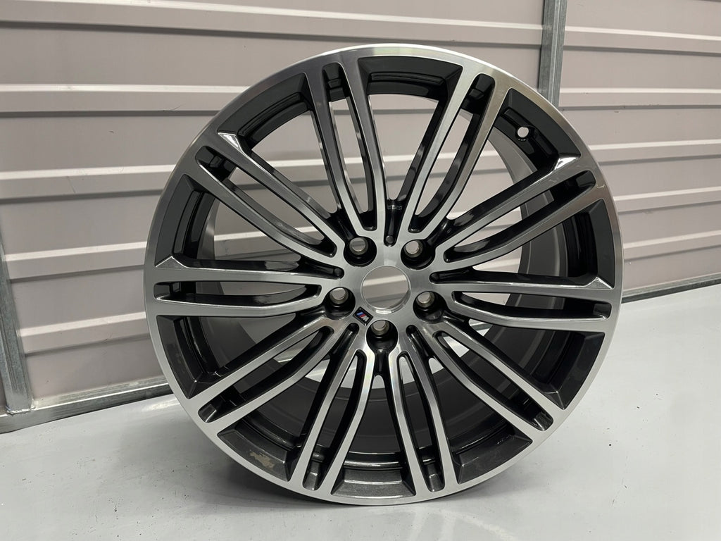 1x Alufelge 19 Zoll 9.0" 5x112 44ET Glanz Graphit 7855084 BMW 5 G31 G30 FEL5961657352rs