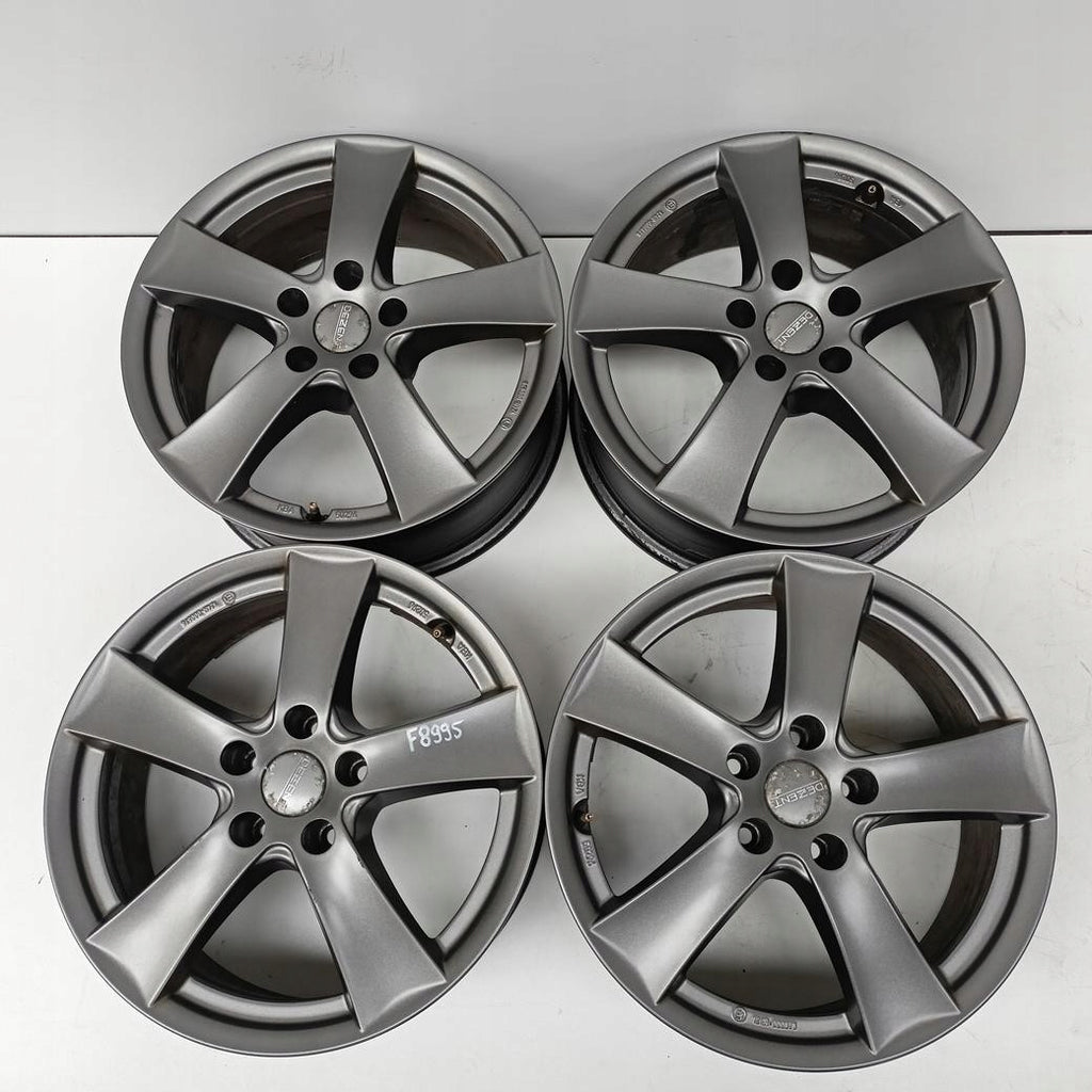 4x Alufelge 17 Zoll 7.0" 5x112 40ET Glanz Grau Audi Q3 I Kodiaq Tiguan Rim Wheel FEL4829560169ct