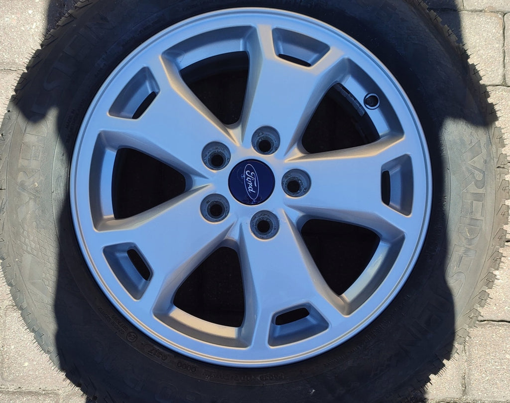 1x Alufelge 16 Zoll 6.5" 5x108 50ET Glanz Silber DT11-AC Ford Tourneo Rim Wheel FEL7014859996gv