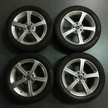 Load image into Gallery viewer, 4x Alufelge 17 Zoll 6.5" 5x112 44ET Glanz Silber A1774011200 Mercedes-Benz W177 FEL1934982230bu