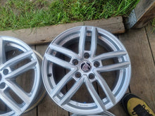 Load image into Gallery viewer, 4x Alufelge 16 Zoll 6.5" 5x112 41ET Glanz Silber KBA53206 VW Rim Wheel FEL9154988124st