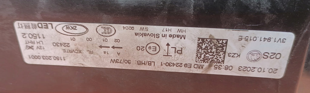 Frontscheinwerfer Skoda Superb III Octavia IV 5E4941015B LED Links Headlight SCH1788901696ad