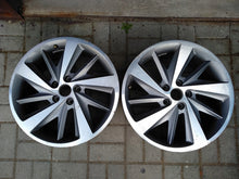Load image into Gallery viewer, 1x Alufelge 18 Zoll 7.5&quot; 5x112 51ET Glanz Grau 5F0601025E Mg Leon Rim Wheel
