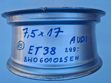 Load image into Gallery viewer, 1x Alufelge 17 Zoll 7.5" 5x112 38ET Glanz Silber 8W0601025 Audi B9 Rim Wheel FEL1808900492su