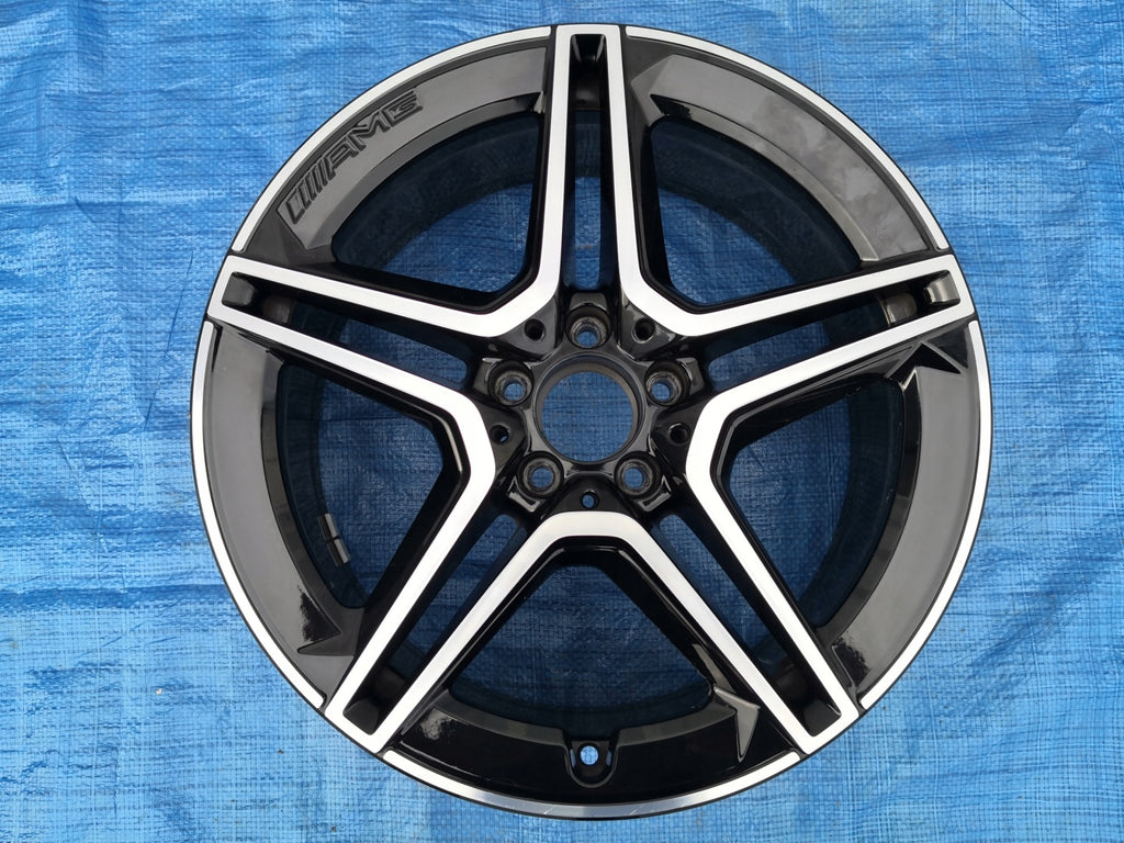 1x Alufelge 19 Zoll 8.0" 5x112 38ET A2534015300 Mercedes-Benz Glc Amg Rim Wheel FEL8172960362el